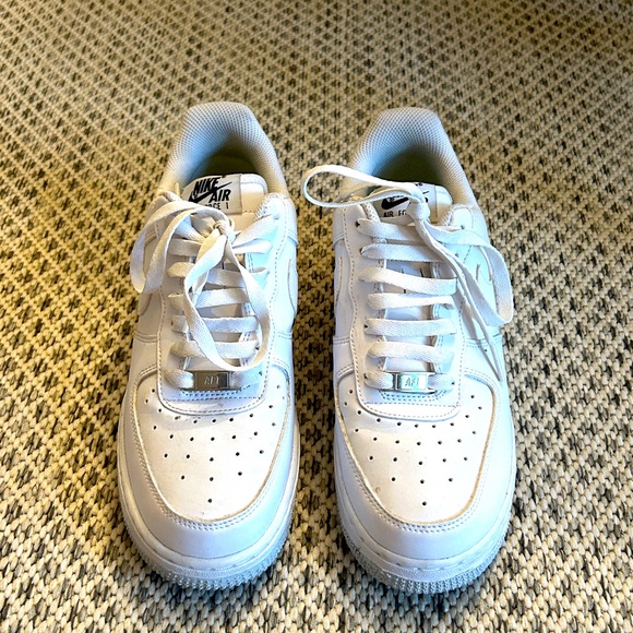 Nike Shoes - White Nike Platform AF1